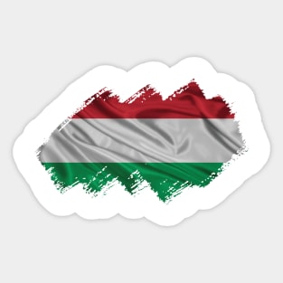 Flag of Hungary Sticker